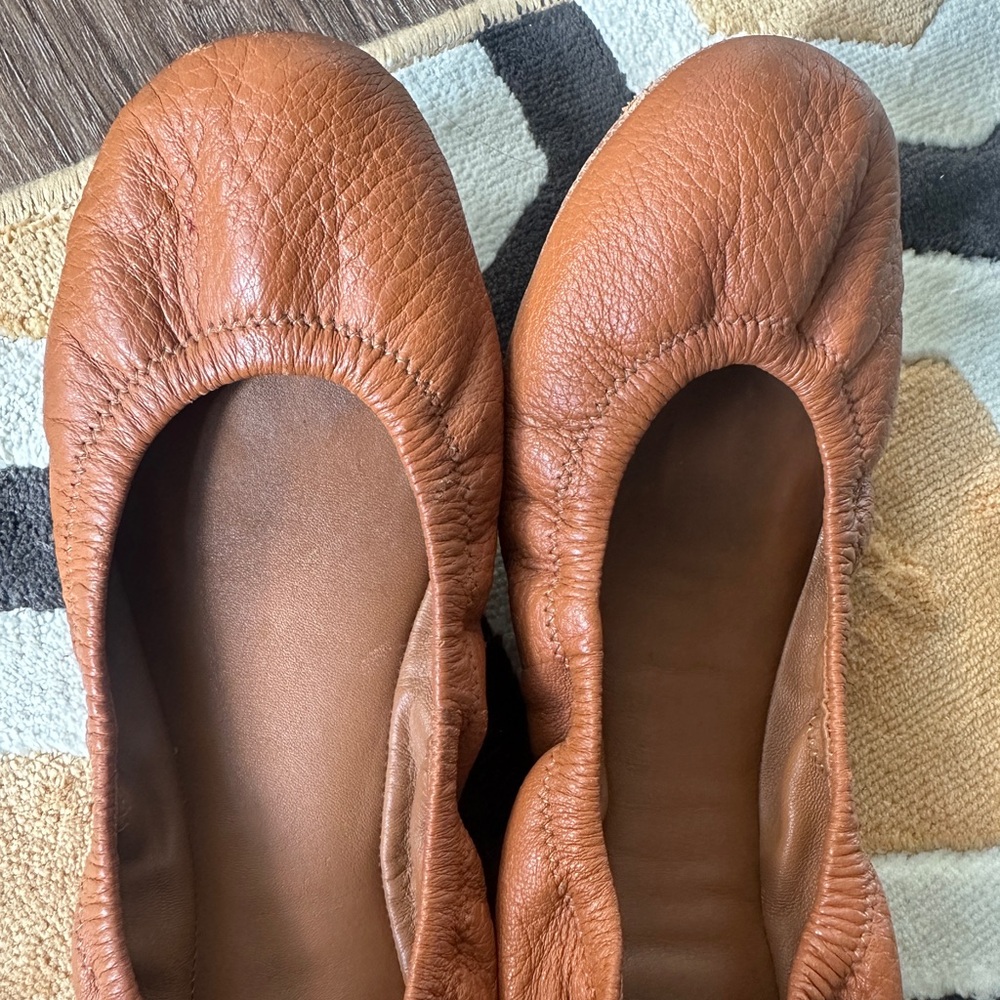 Tori Burch Leather Ballet Flats - Picture 2 of 4